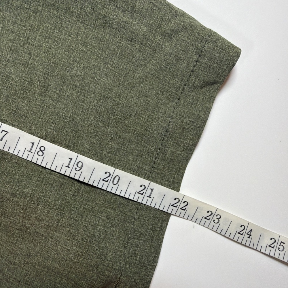 Volcom Surf&Turf Hybrid Shorts Mens 34 Green Heather 4-Way Stretch - Picture 7 of 9